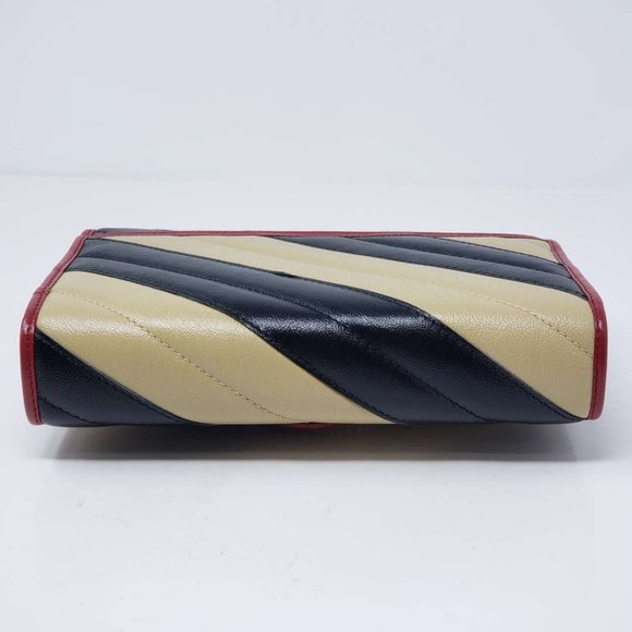 Gucci Marmont Bicolor Wallet onChain Crossbody Bag - Picture 8 of 14